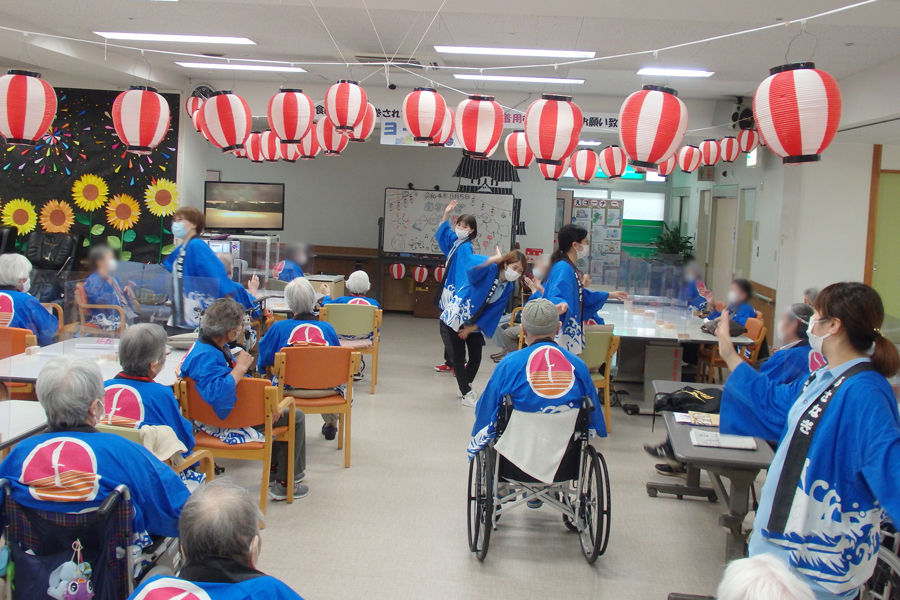 デイサービスのイベントの様子